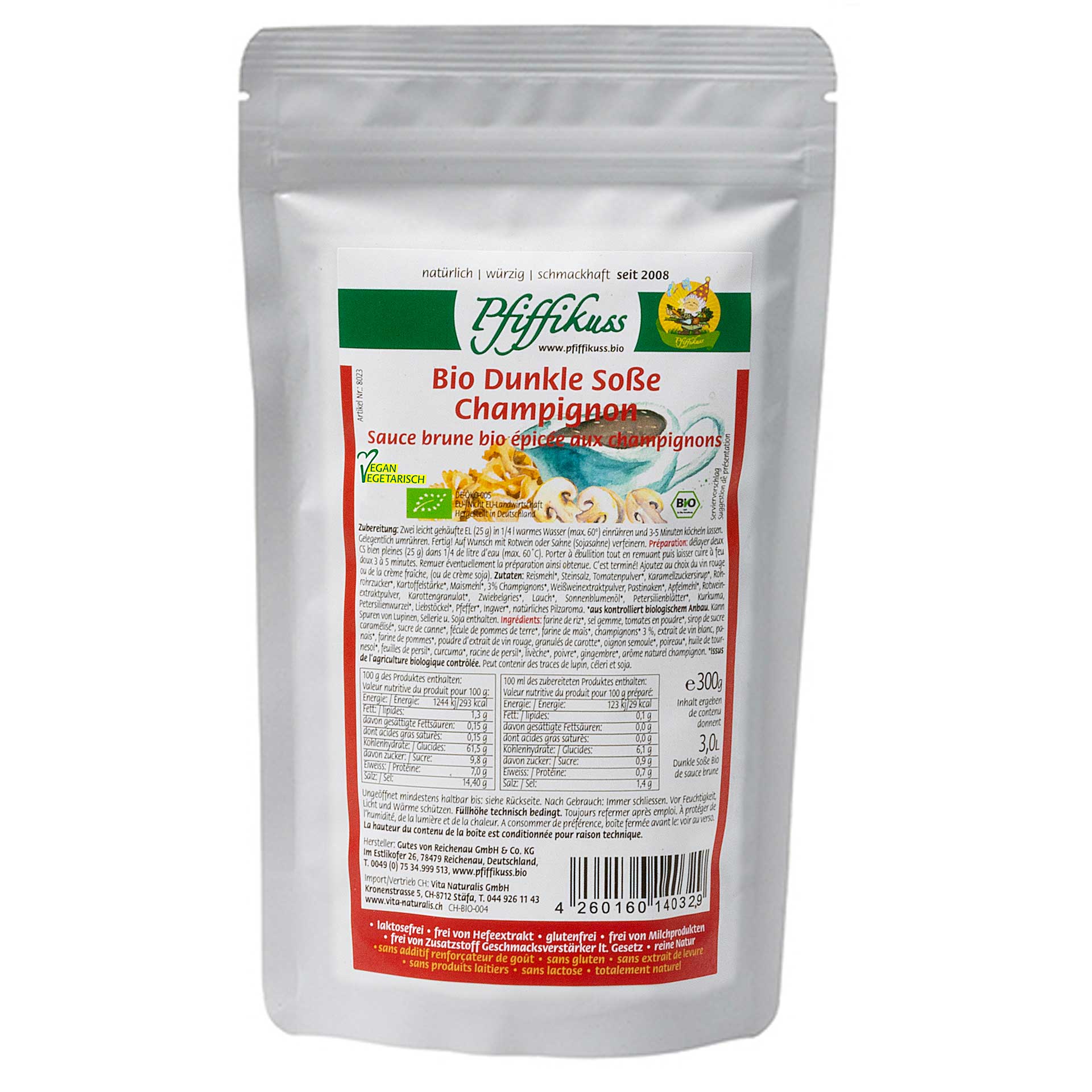 Dunkle-Sosse-Champignon-300g1920.jpg Dunkle Sosse mit Champignon 300g Nachfüller