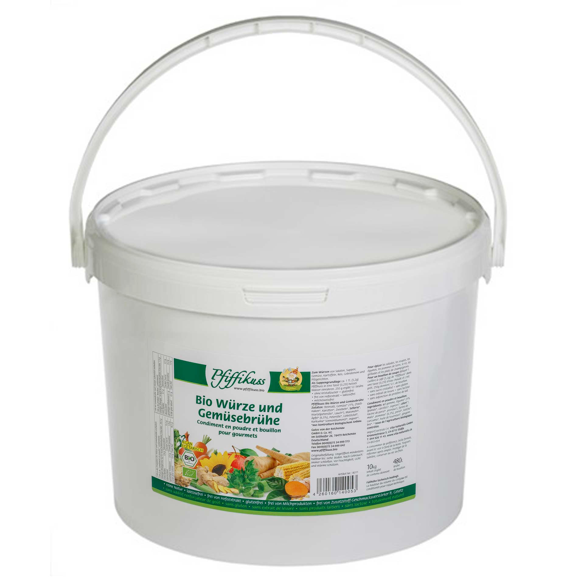 Streuwürze Bio 10 kg mit Kurkuma Bio