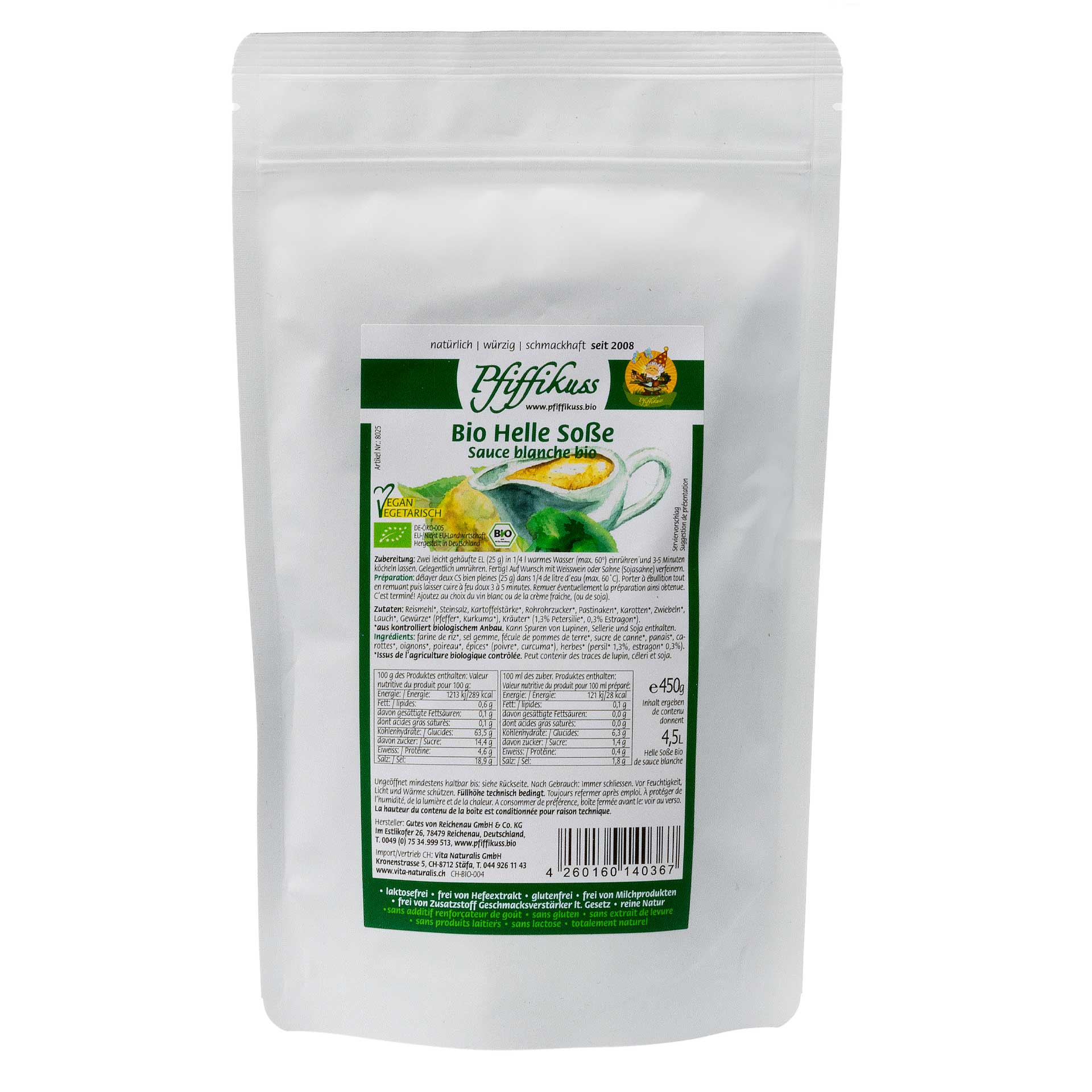 Helle-Sosse-450g1920.jpg Helle Sosse Bio 450g Nachfüller